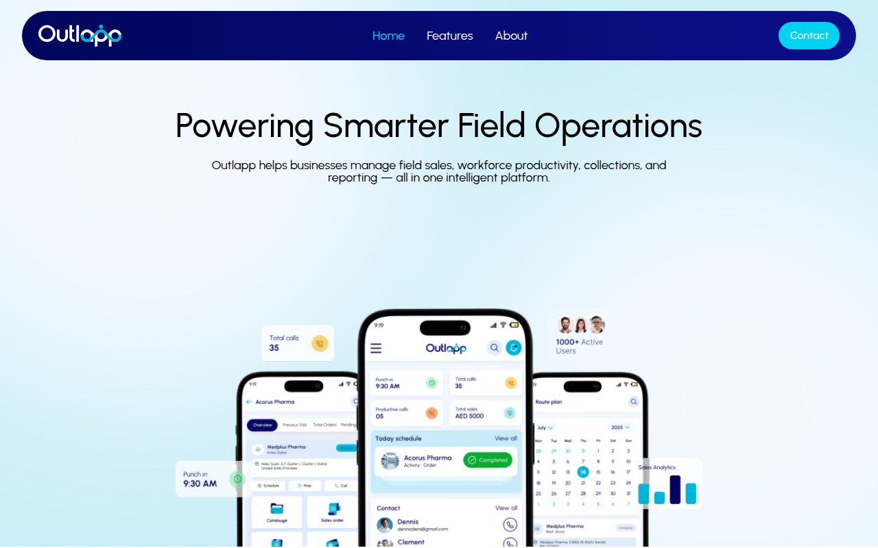 Outlapp field operations platform